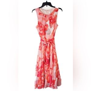 Eliza J sleeveless floral dress size 10